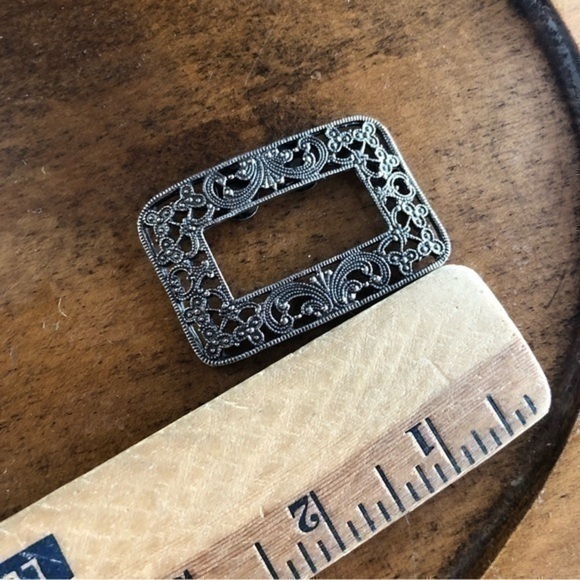 Vintage Signed Musi Pat Pend Shoe Clip - Picture 3 of 3